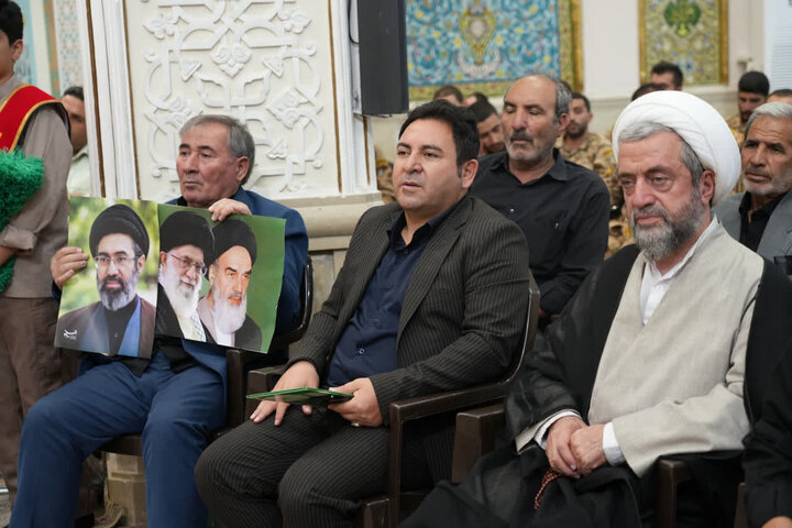 تصاویر/ مراسم چهلمین روز تدفین رهبر شهید انقلاب در اردبیل