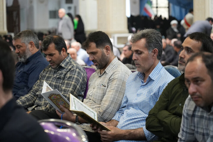 تصاویر/ مراسم چهلمین روز تدفین رهبر شهید انقلاب در اردبیل