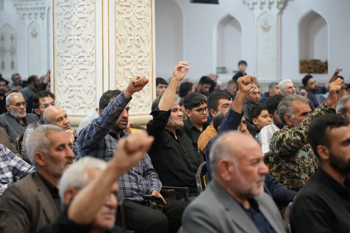 تصاویر/ مراسم چهلمین روز تدفین رهبر شهید انقلاب در اردبیل