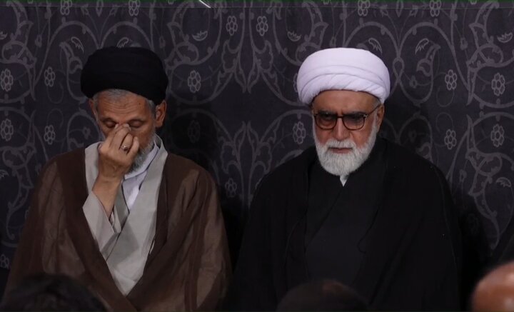 تصاویر/ مراسم اربعین خاکسپاری رهبرشهید در حرم مطهر رضوی