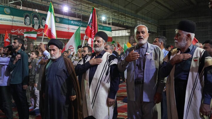 مراسم بزرگداشت چهلم آقای شهید ایران در اهواز