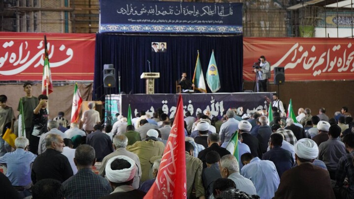مراسم بزرگداشت چهلم آقای شهید ایران در اهواز