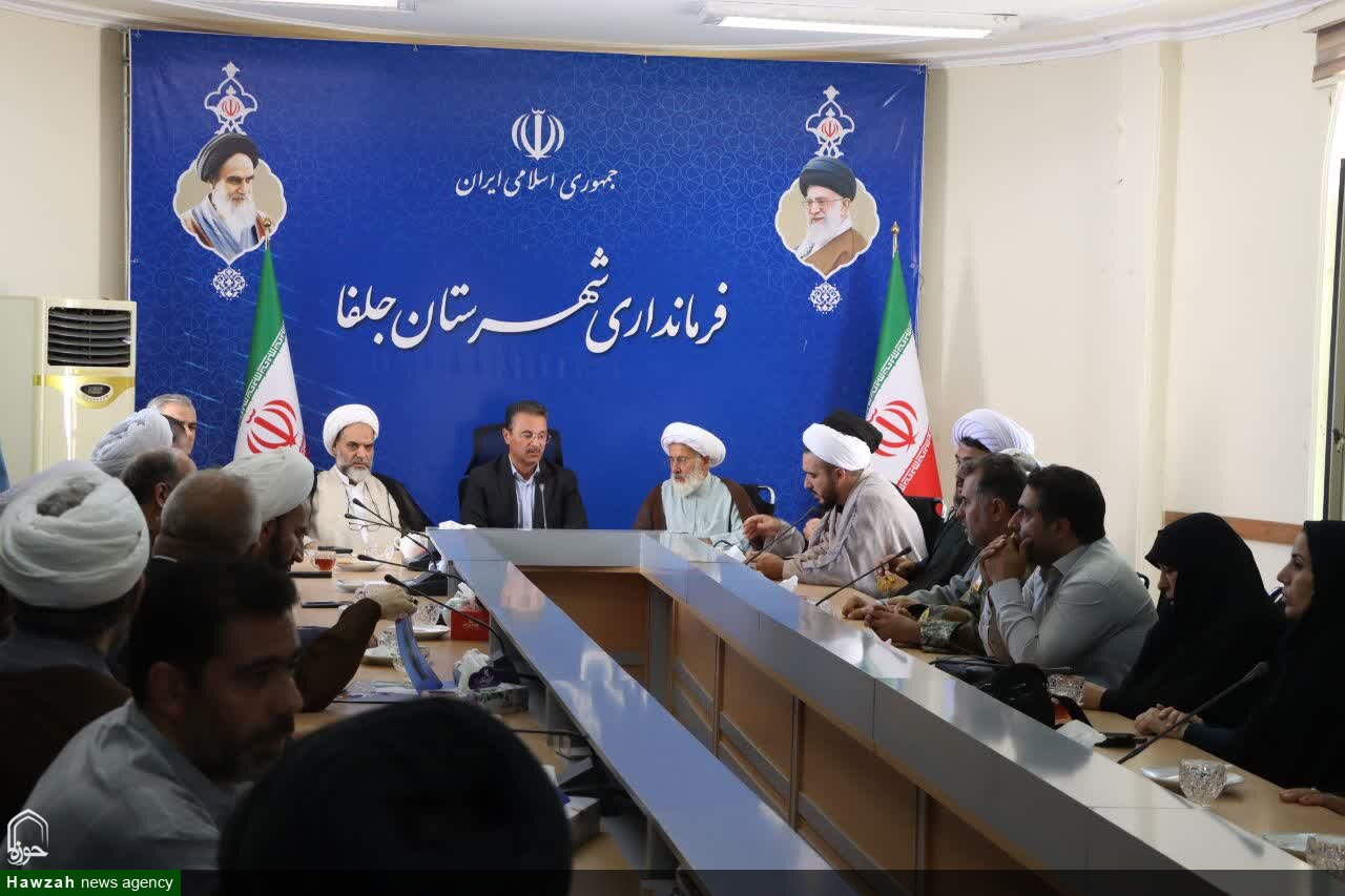 رئیس جدید تبلیغات اسلامی شهرستان جلفا معرفی شد + عکس