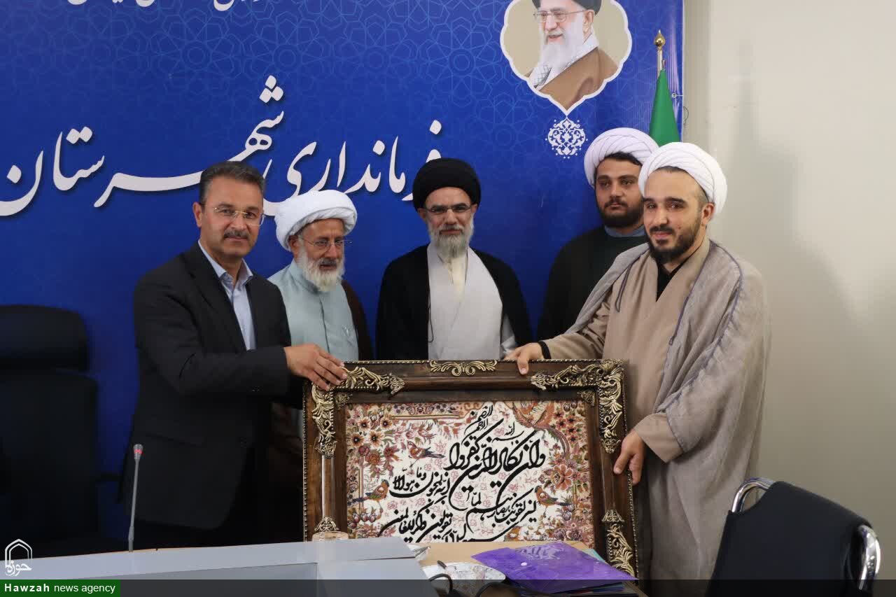 رئیس جدید تبلیغات اسلامی شهرستان جلفا معرفی شد + عکس