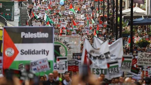 Pro-Palestine coalition call on UK government to act against genocide