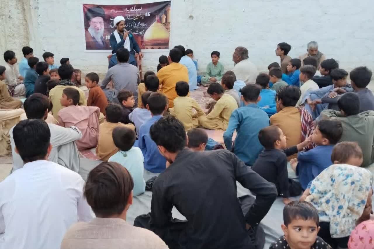 رہبرِ شہید (رہ) کے چہلم کی مناسبت سے قرآن خوانی و مجلسِ عزاء کا انعقاد