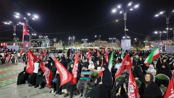 مراسم چهلمین روز تدفین آقای شهید ایران در همدان برگزار شد