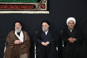 تصاویر/ مراسم عزاداری شهادت امام حسن عسکری (ع) در بیوت مراجع