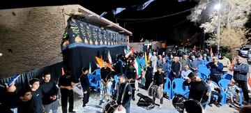 تصاویر/ برگزاری مراسم چهلم امام شهید توسط مدرسه علمیه الزهرا(س) شهداد