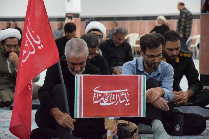 تصاویر/عزاداری شب شهادت امام حسن عسگری(ع )در آران وبیدگل