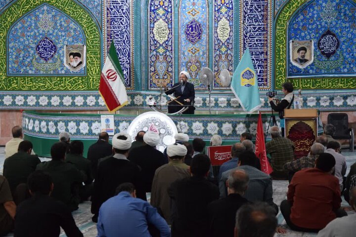 تصاویر/عزاداری شب شهادت امام حسن عسگری(ع )در آران وبیدگل