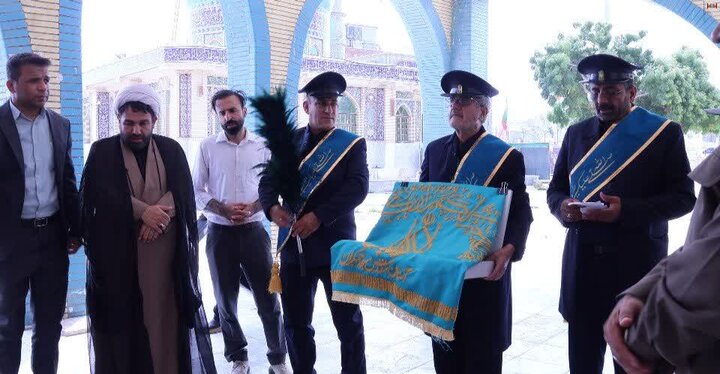 تصاویر/حضور خادمان مسجد جمکران در جزیزه قشم