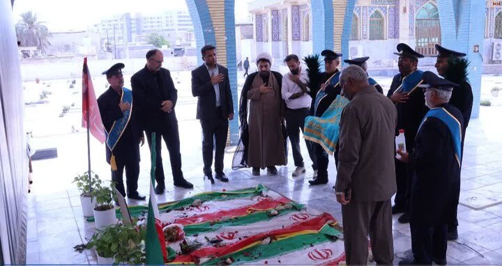 تصاویر/حضور خادمان مسجد جمکران در جزیزه قشم