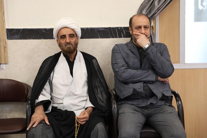 تصاویر/ مراسم عزاداری شهادت امام حسن عسکری (ع) در بیوت مراجع