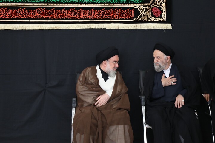 تصاویر/ مراسم عزاداری شهادت امام حسن عسکری (ع) در بیوت مراجع