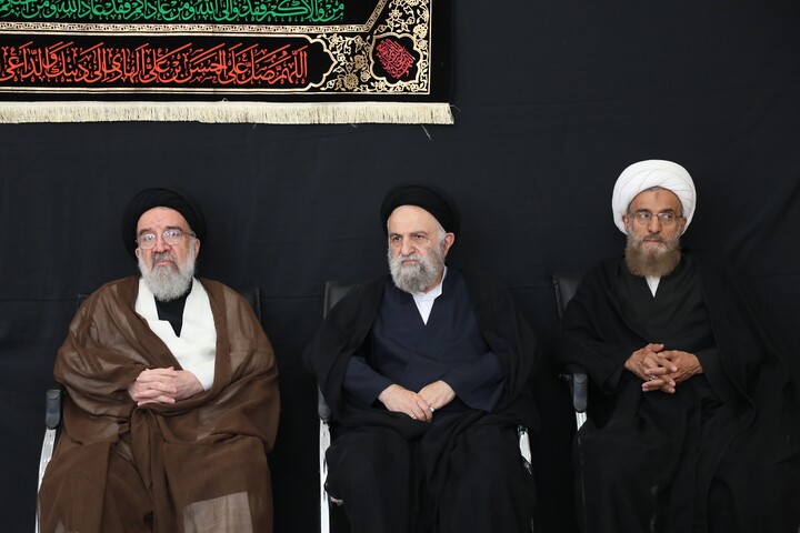 تصاویر/ مراسم عزاداری شهادت امام حسن عسکری (ع) در بیوت مراجع