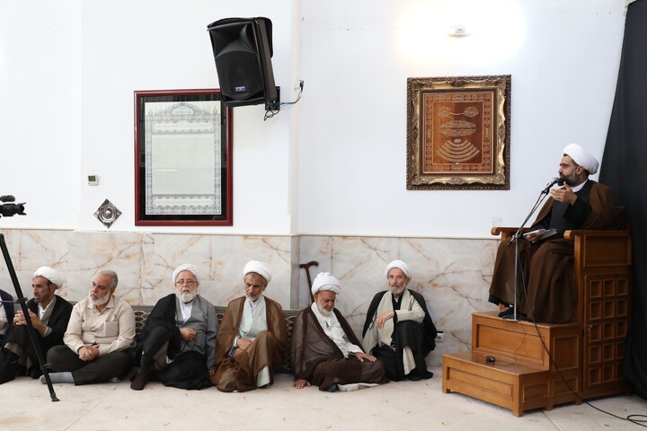 تصاویر/ مراسم عزاداری شهادت امام حسن عسکری (ع) در بیوت مراجع