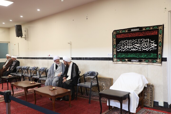 تصاویر/ مراسم عزاداری شهادت امام حسن عسکری (ع) در بیوت مراجع