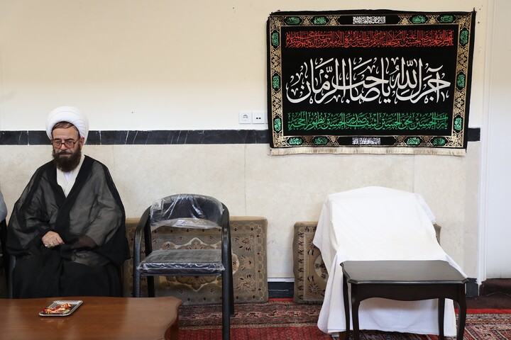 تصاویر/ مراسم عزاداری شهادت امام حسن عسکری (ع) در بیوت مراجع