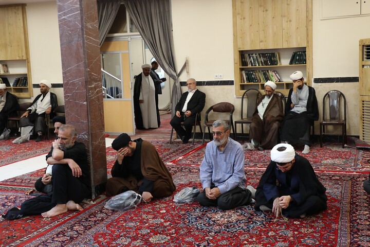 تصاویر/ مراسم عزاداری شهادت امام حسن عسکری (ع) در بیوت مراجع