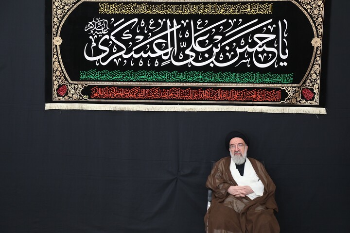 تصاویر/ مراسم عزاداری شهادت امام حسن عسکری (ع) در بیوت مراجع