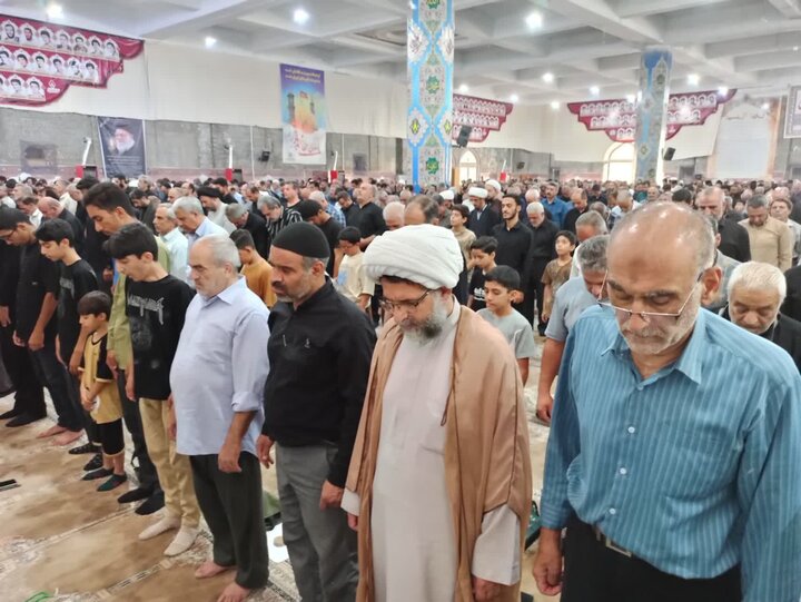 تصاویر/ نمازعبادی سیاسی جمعه کاشان
