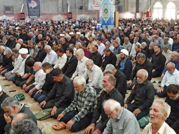 تصاویر/ نمازعبادی سیاسی جمعه کاشان