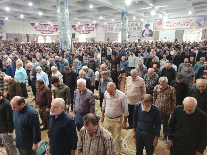تصاویر/ نمازعبادی سیاسی جمعه کاشان
