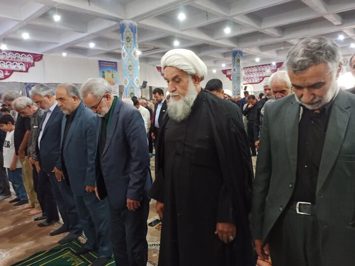 تصاویر/ نمازعبادی سیاسی جمعه کاشان