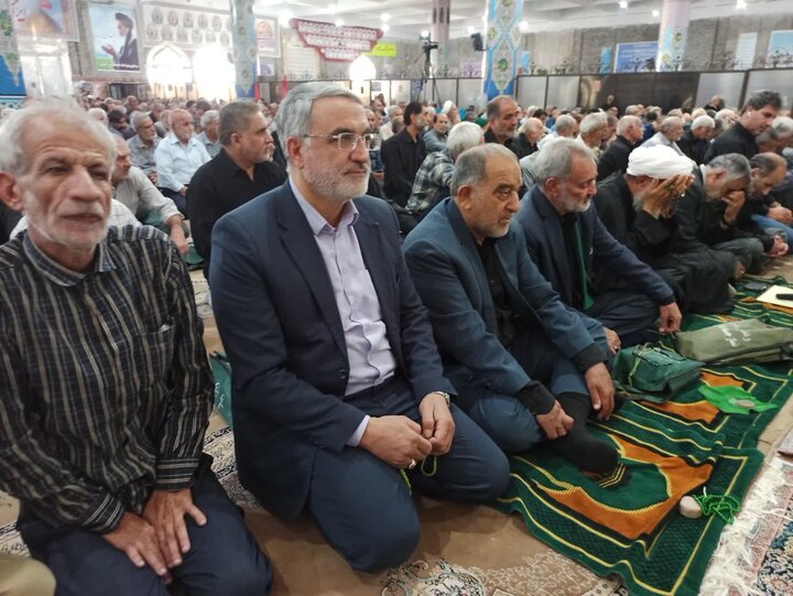 تصاویر/ نمازعبادی سیاسی جمعه کاشان