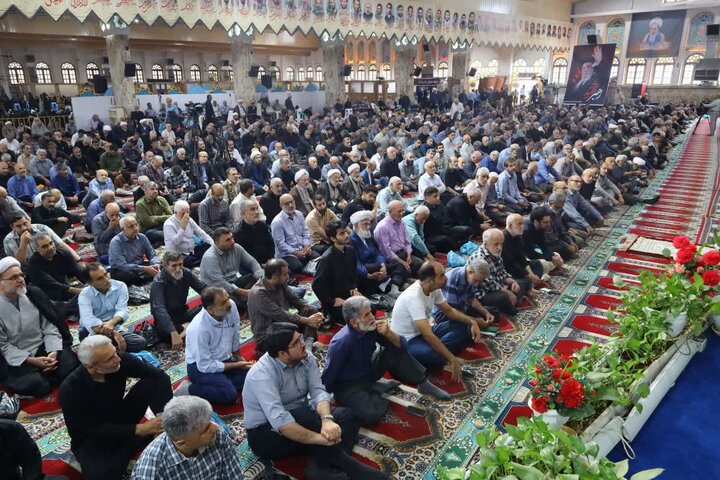 تصاویر/ نماز عبادی سیاسی جمعه در شهرستان ساری