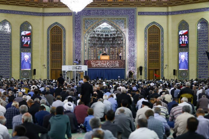 تصاویر/ اقامه نمازجمعه شهرستان تبریز