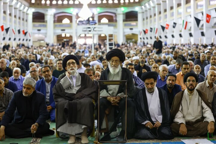 تصاویر/ اقامه نمازجمعه شهرستان تبریز