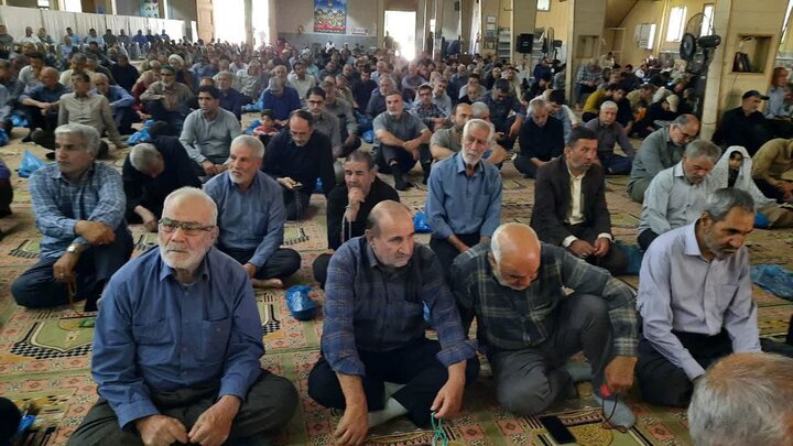 تصاویر/نماز عبادی سیاسی جمعه در خمین