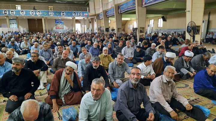 تصاویر/نماز عبادی سیاسی جمعه در خمین