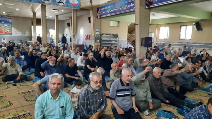 تصاویر/نماز عبادی سیاسی جمعه در خمین