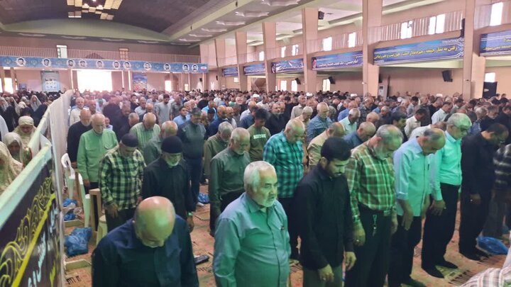 تصاویر/نماز عبادی سیاسی جمعه در خمین