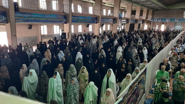 تصاویر/نماز عبادی سیاسی جمعه در خمین