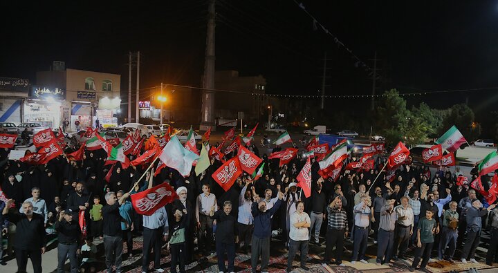 مراسم آذری چهلم تشییع آقای شهید ایران
