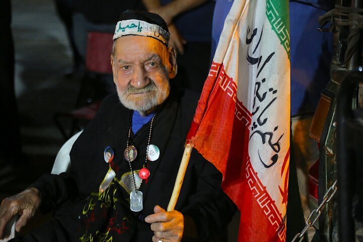 مراسم آذری چهلم تشییع آقای شهید ایران