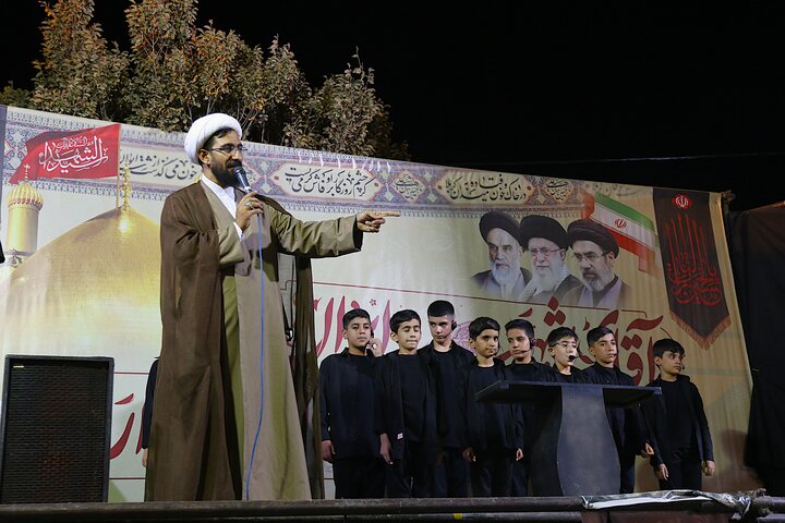 مراسم آذری چهلم تشییع آقای شهید ایران
