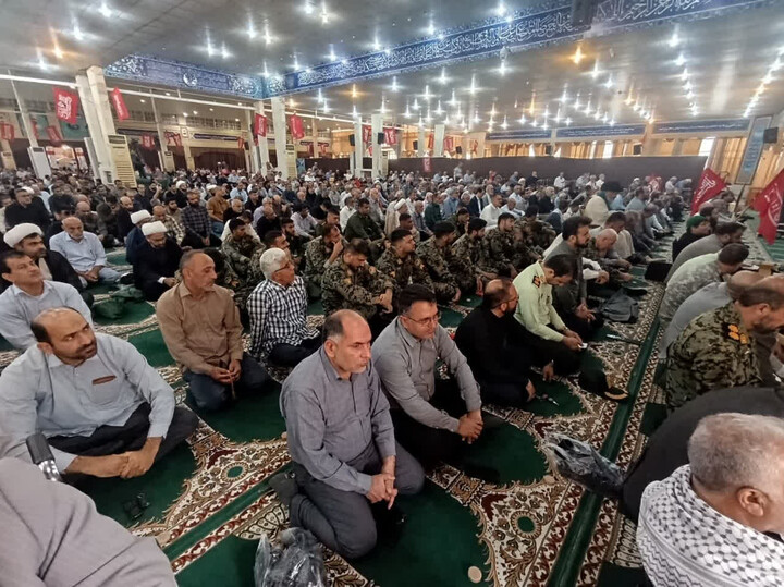 نماز جمعه بوشهر به روایت تصویر