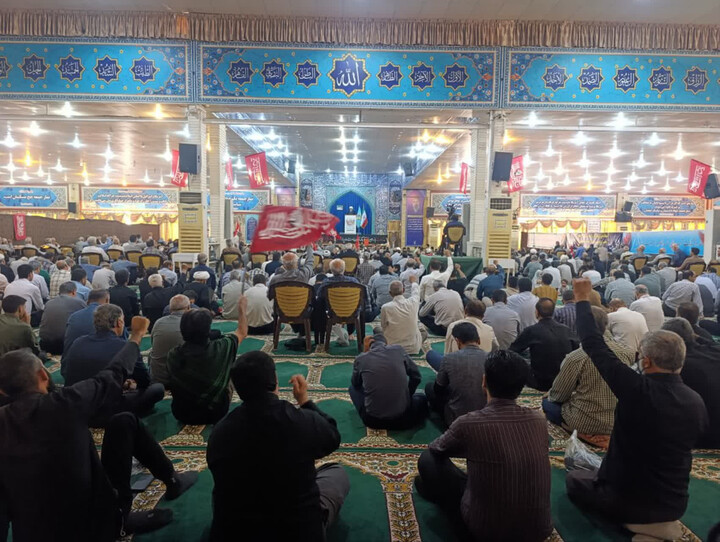 نماز جمعه بوشهر به روایت تصویر