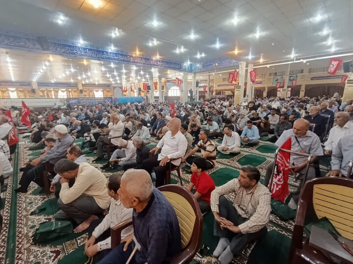 نماز جمعه بوشهر به روایت تصویر