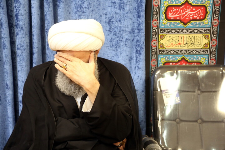 تصاویر/ مراسم عزاداری شهادت حضرت امام حسن عسکری علیه‌السلام و مجلس گرامیداشت چهلمین روز تدفین رهبر شهید امت