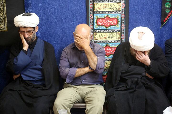 تصاویر/ مراسم عزاداری شهادت حضرت امام حسن عسکری علیه‌السلام و مجلس گرامیداشت چهلمین روز تدفین رهبر شهید امت
