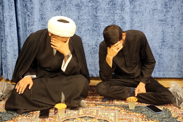 تصاویر/ مراسم عزاداری شهادت حضرت امام حسن عسکری علیه‌السلام و مجلس گرامیداشت چهلمین روز تدفین رهبر شهید امت