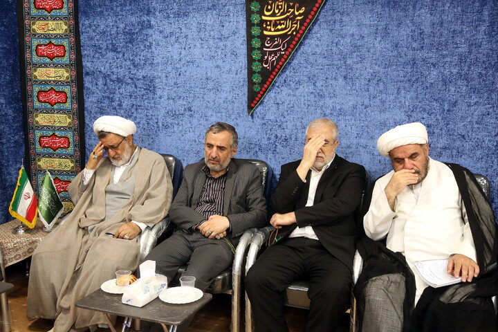 تصاویر/ مراسم عزاداری شهادت حضرت امام حسن عسکری علیه‌السلام و مجلس گرامیداشت چهلمین روز تدفین رهبر شهید امت