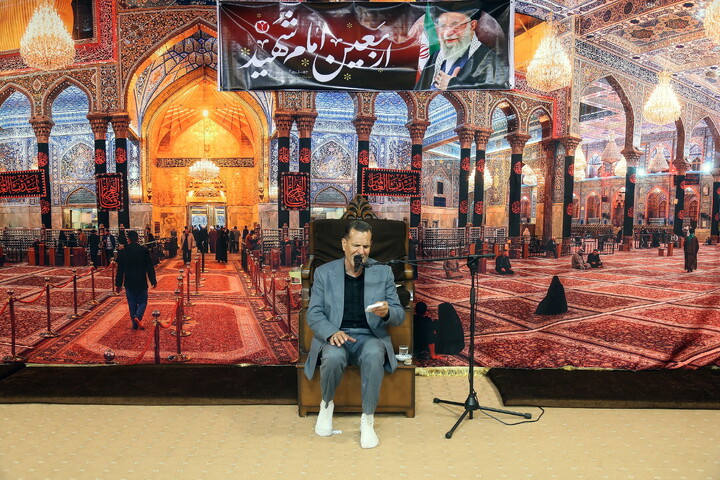 تصاویر/ مراسم عزاداری شهادت حضرت امام حسن عسکری علیه‌السلام و مجلس گرامیداشت چهلمین روز تدفین رهبر شهید امت