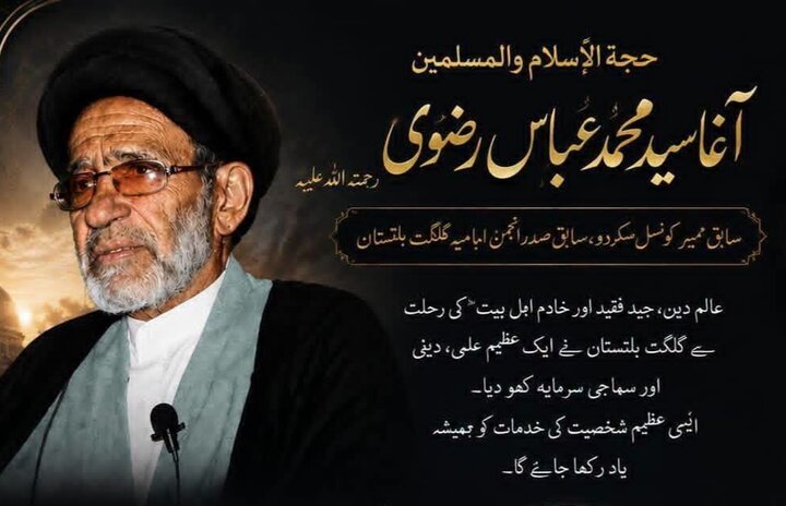 علامہ آغا سید محمد عباس رضویؒ؛حیات علمی و دینی خدمات، ملی و قومی جدوجہد اور عوامی کردار